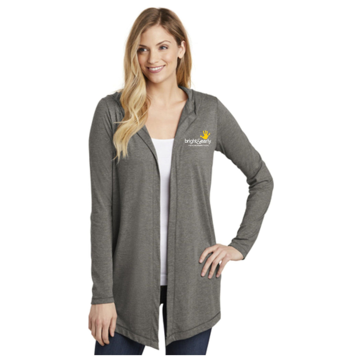 District women's perfect shop tri hooded cardigan