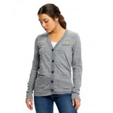 **LIMITED* US Blanks Ladies’ 4.9oz Long-Sleeve Cardigan Grey