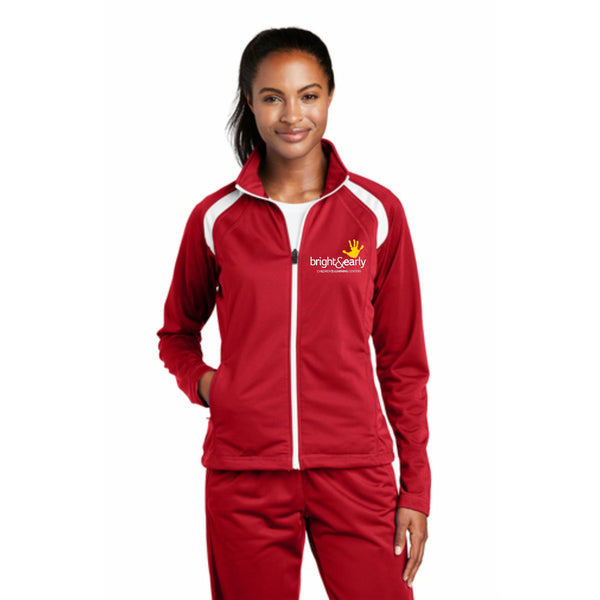 Sport-Tek® Ladies Tricot Track Jacket – bright and early marketplace